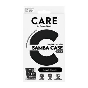 CARE by PanzerGlass - Case - Black- iPhone 16e