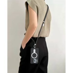 Sbox LANYARD BLACK Type-C -Type-C 1.5m Black