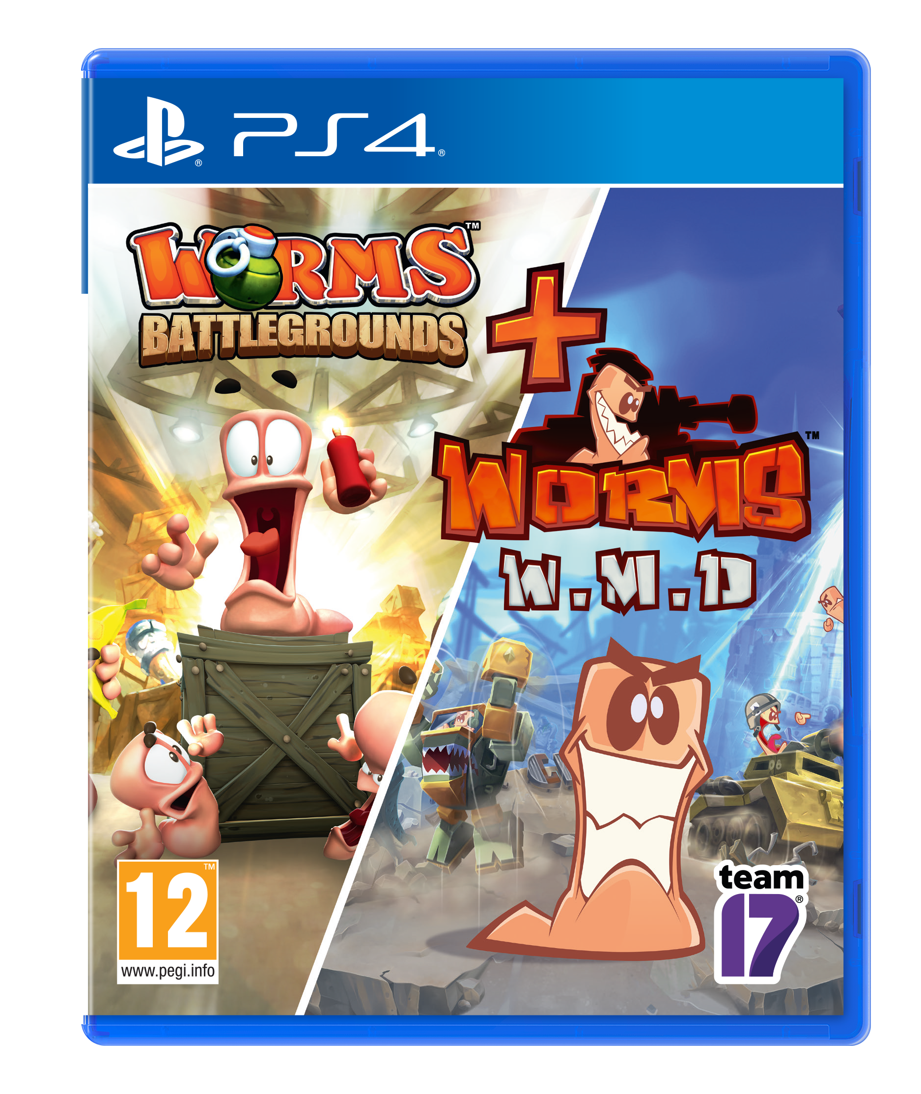 Worms Battlegrounds + Worms WMD Double Pack