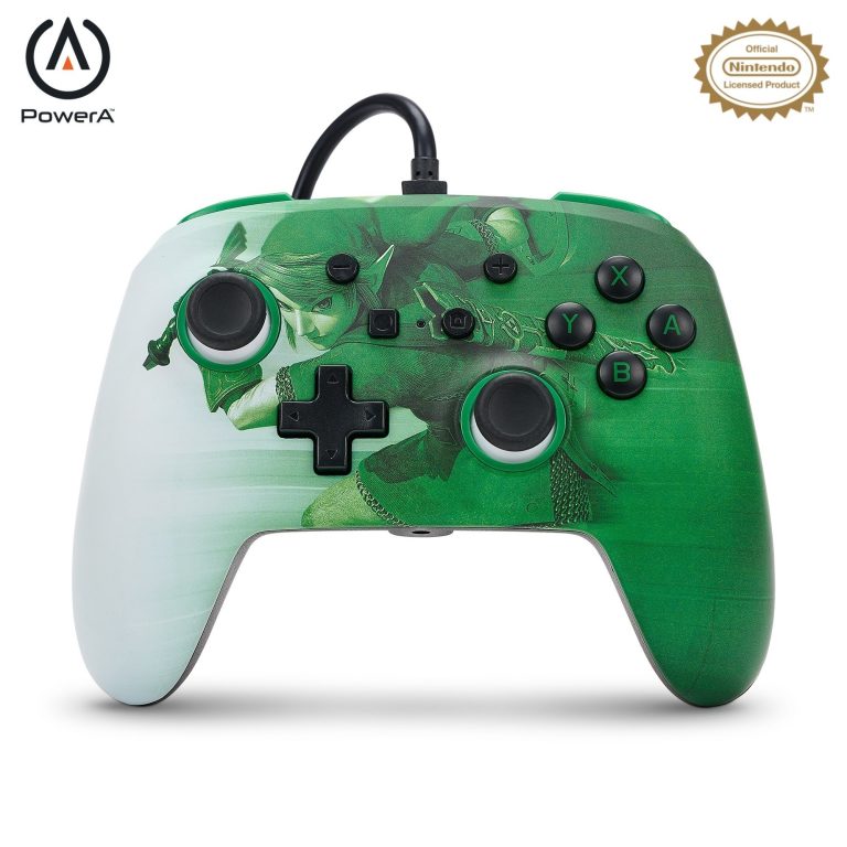 PowerA Enhanced Wired Controller – Nintendo Switch – Heroic Link