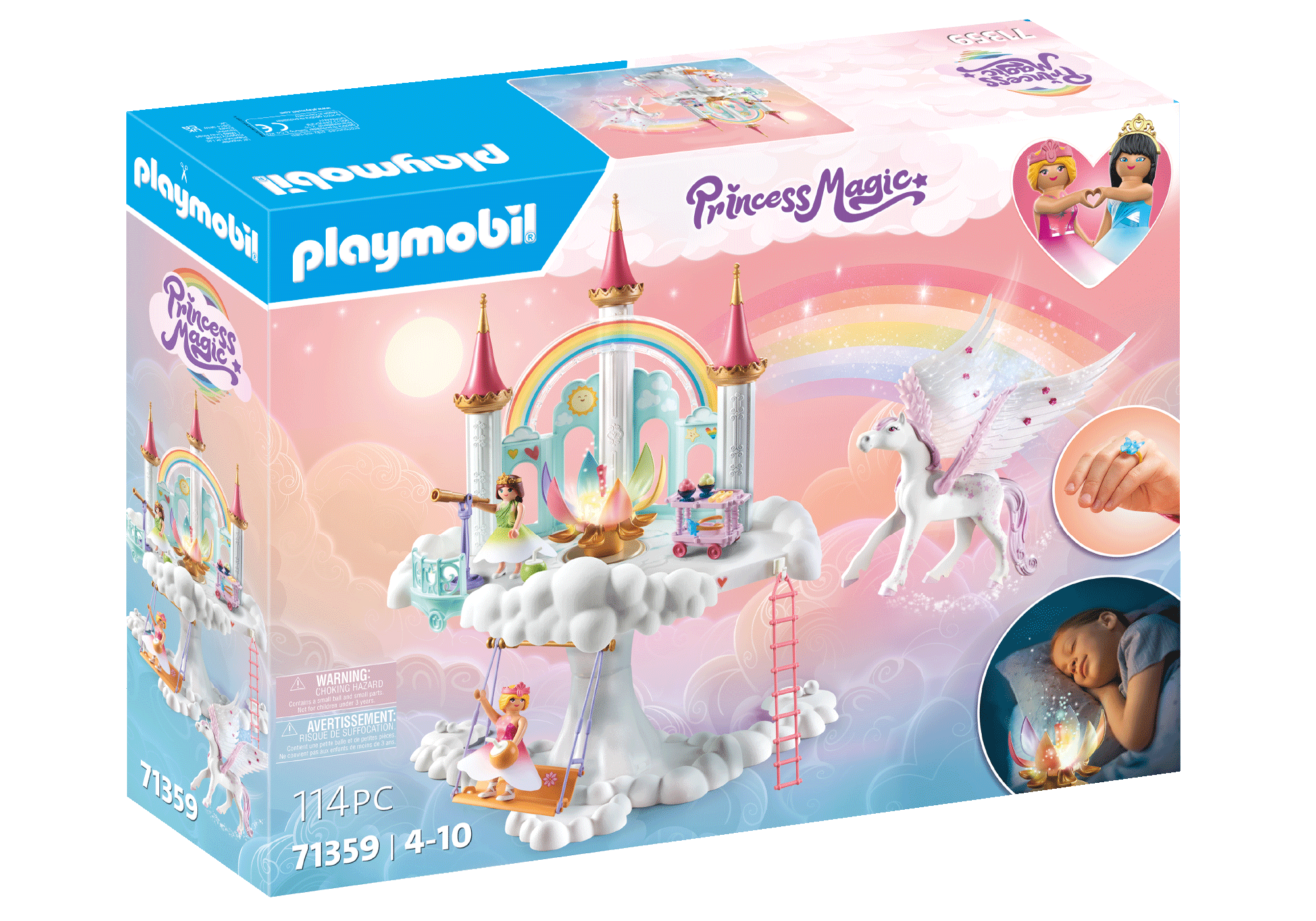 Playmobil - Rainbow Castle in the Clouds (71359)