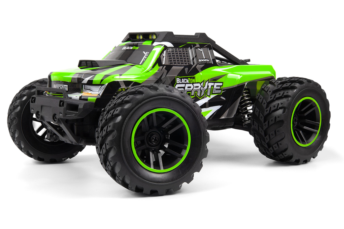 BLACKZON - Spryte MT 1/20 4WD Electric Monster Truck - Green (540300)
