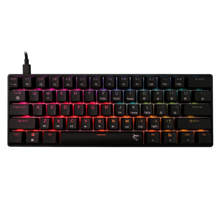 White Shark GK-004111 Shinobi-2 Red switch, Black US