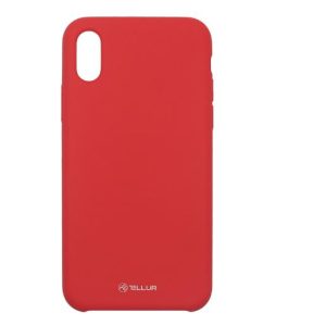 Tellur Cover Liquide Silicone for iPhone XS red