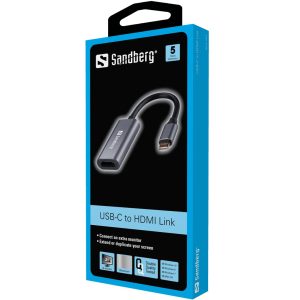 Sandberg 136-12 USB-C to HDMI Link 4K/60 Hz