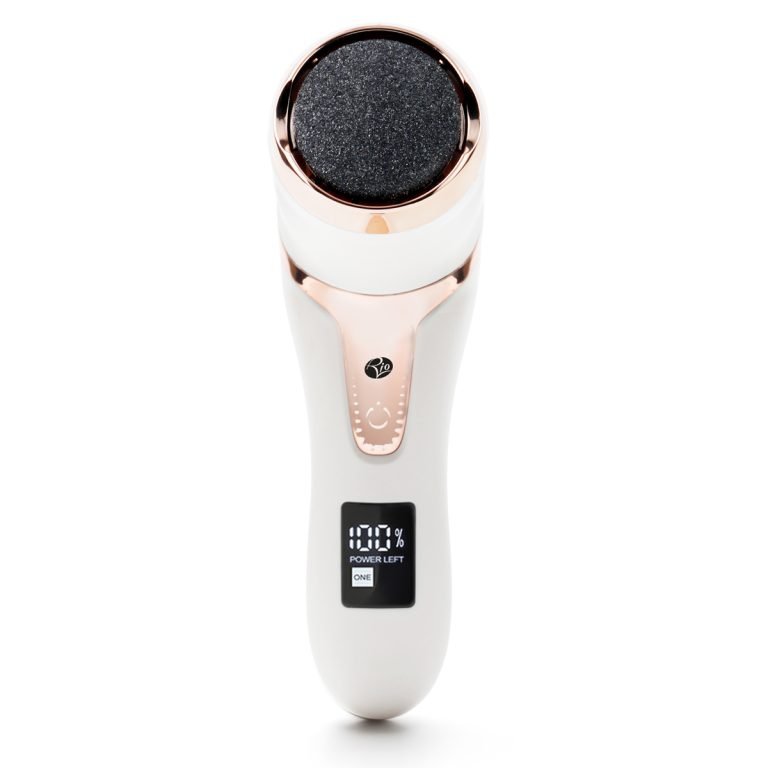 Rio PEDI5-EU/1.1 Go Smooth Electric Foot File With Vacuum Action, White