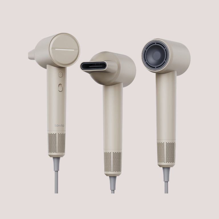Lovio LVHD001BE Hair Dryer With Ionization AirFlow
