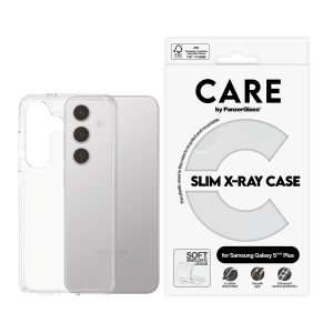 CARE by PanzerGlass - Fashionable Case Transparent X-Ray Soft Basic Samsung Galaxy S 2025 Plus