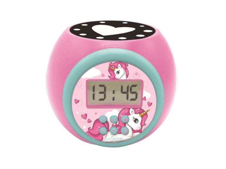 Lexibook – Unicorn – Projector Alarm Clock  (RL977UNI)