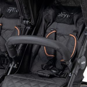Babytrold - OS2 Twin Pushchair - Black
