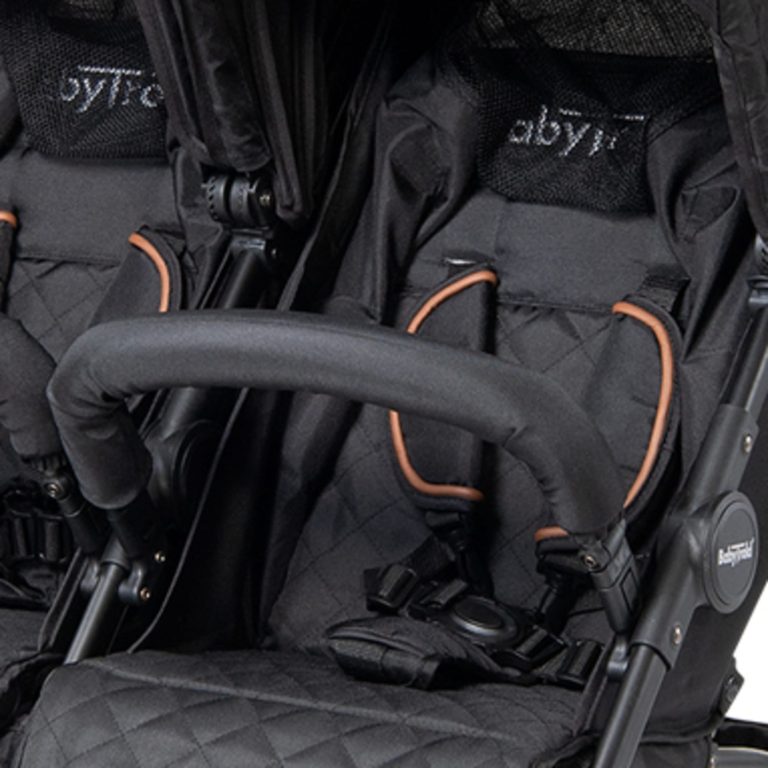 Babytrold – OS2 Twin Pushchair – Black