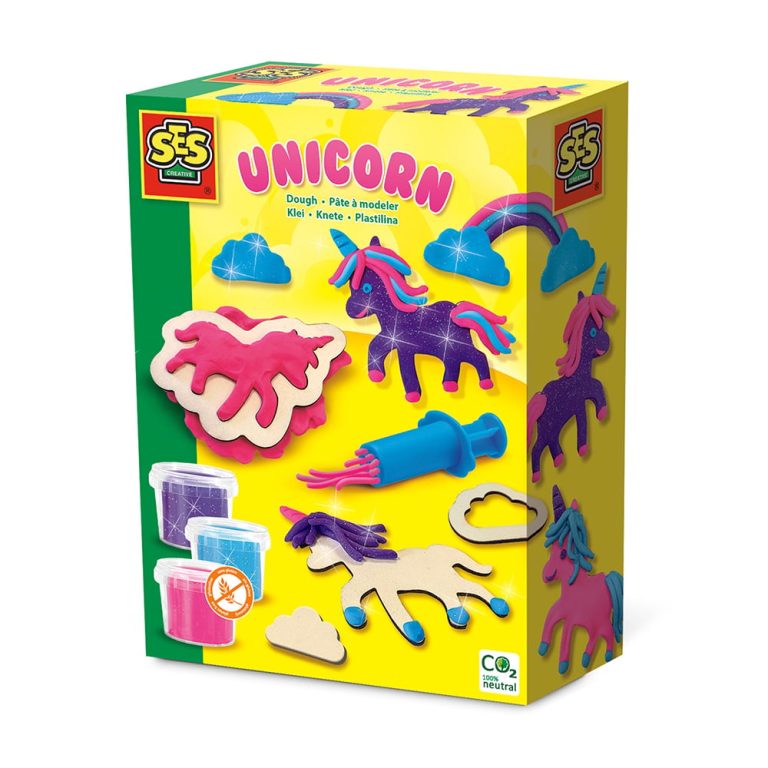 SES Creative – Dough – Unicorn Neon Glitter – (S00410)