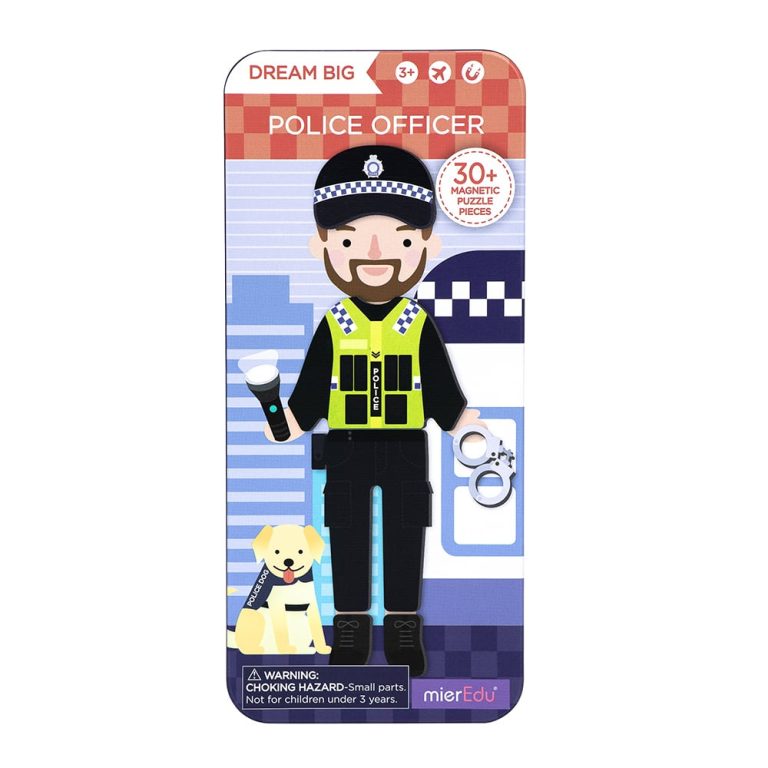 mierEdu – Magnetic Hero Box – Police Officer – (ME086)