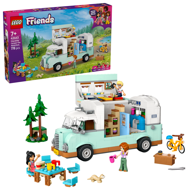 LEGO – LEGO Friends – Friendship Camper Van Adventure (42663)