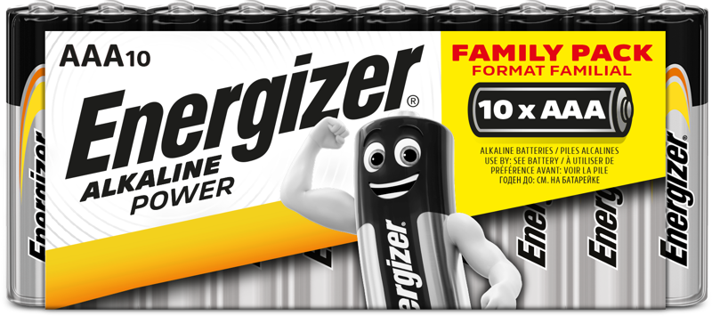 Energizer - Power AAA 10-pack Tray