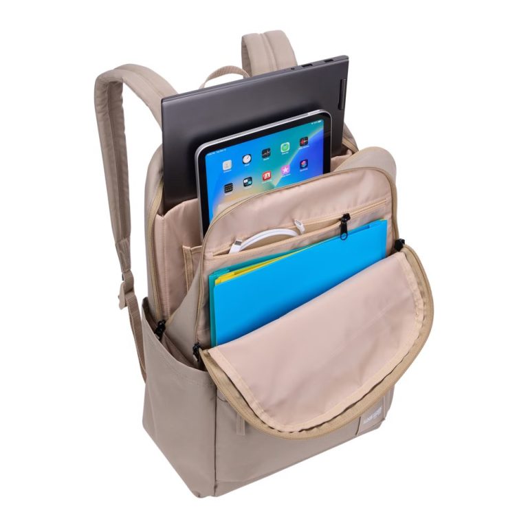 Case Logic 5196 Uplink recycled laptop backpack CCAM-3216 Boulder beige