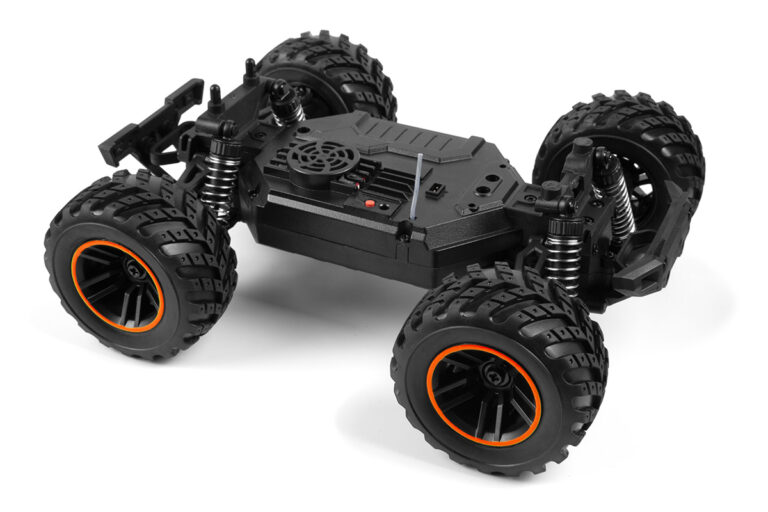BLACKZON – Spryte MT 1/20 4WD Electric Monster Truck – Orange (540303)