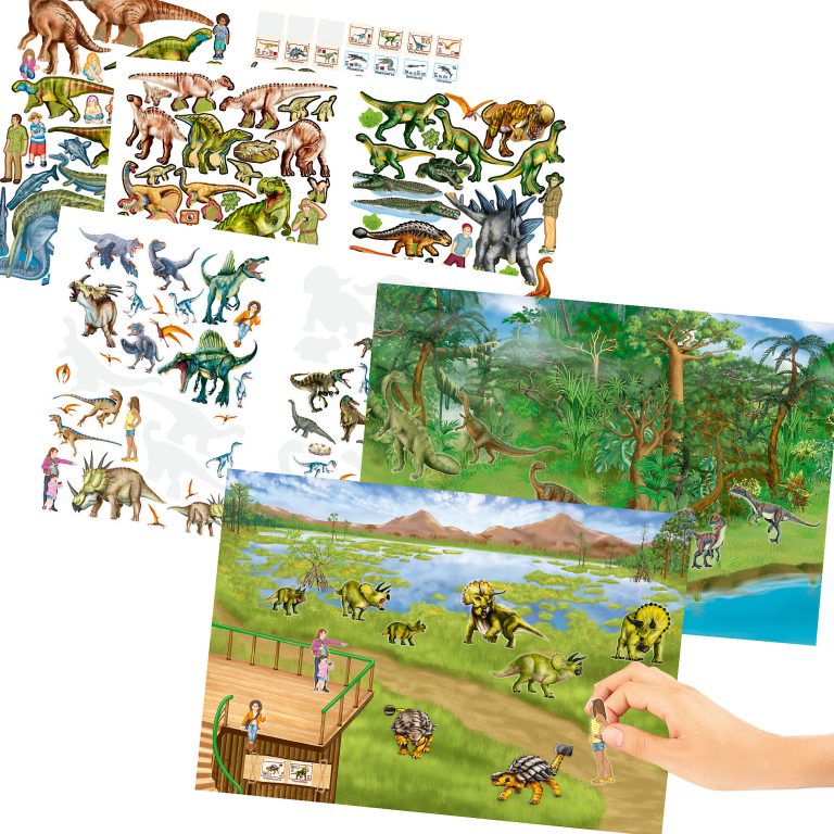 Dino World – Coloringbook Create Your DINO ZOO (413606)
