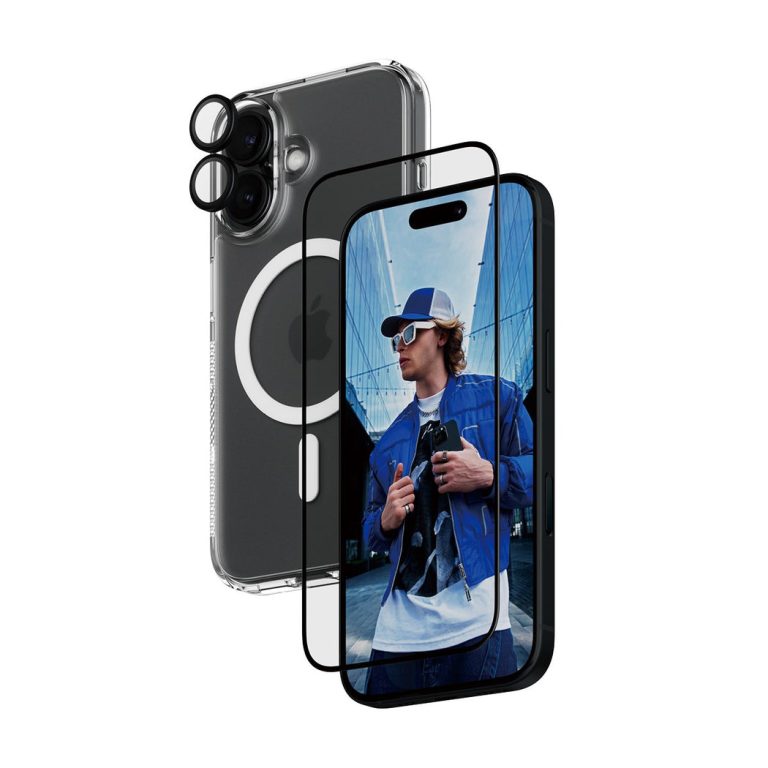 PanzerGlass – iPhone  16 6.1” 3-in-1 Protection Bundle