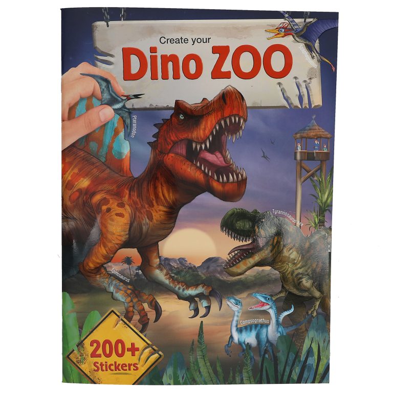 Dino World – Coloringbook Create Your DINO ZOO (413606)
