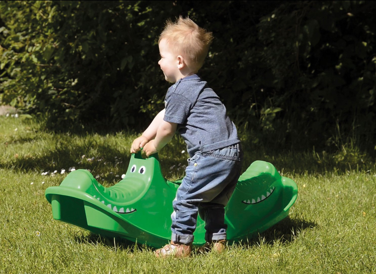 Dantoy - Rocker for 3 persons – Crocodile (6721)