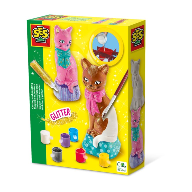 SES Creative – Casting and Painting – Cat – (S01218)