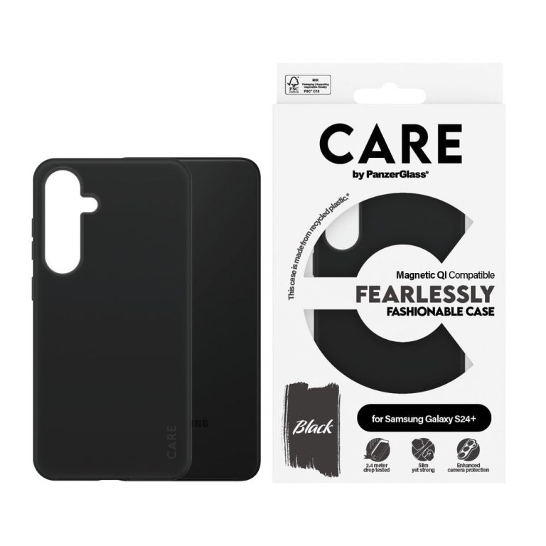 CARE by PanzerGlass – Case – Black – Samsung S24+