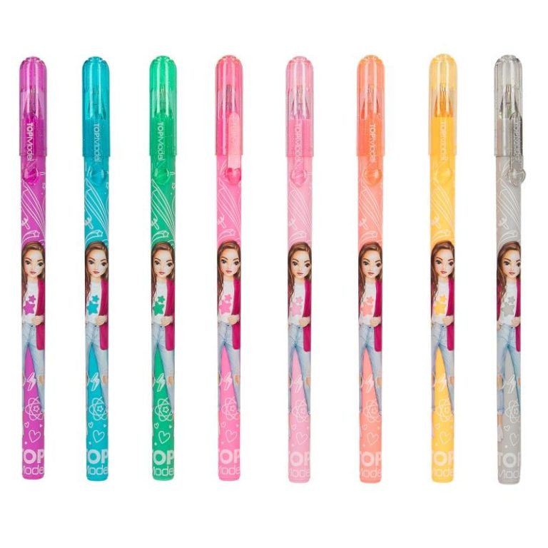 TOPModel – Glitter Gelpen set w/8 colour (0412192)