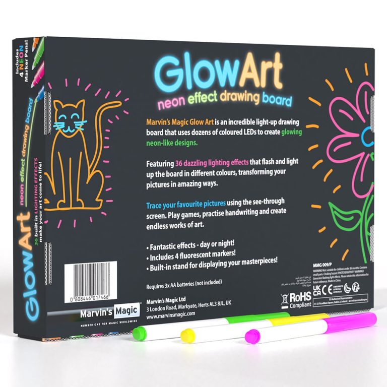 Marvins Magic – Glow Art – Pink – (MMG009P)