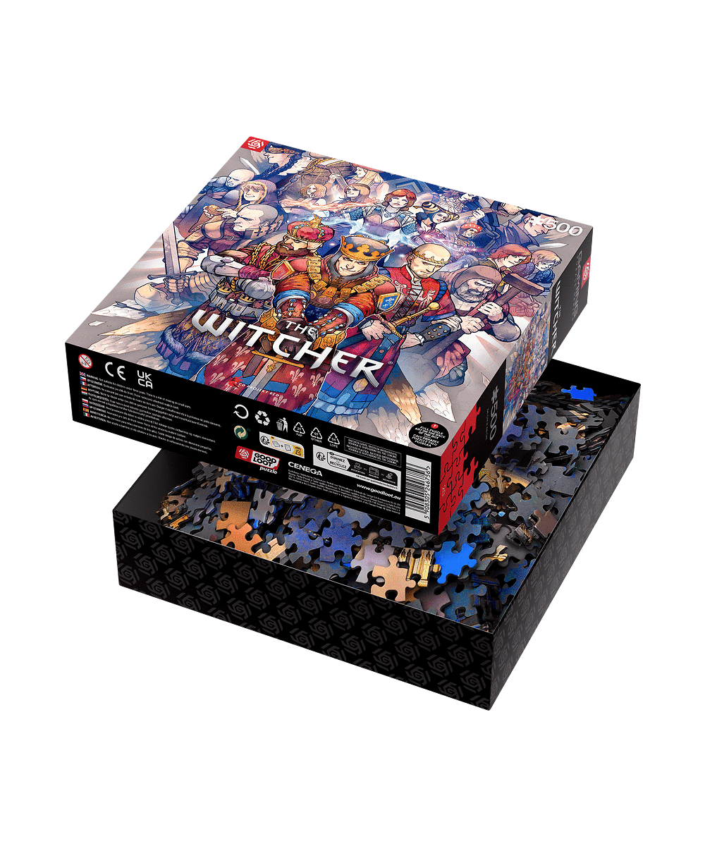 Good Loot - Gaming Puzzle: The Witcher Northern Realms (500 pieces)