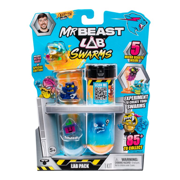 MR. BEAST LAB – Swarms figures 5 pcs. Series 2 – (20379)