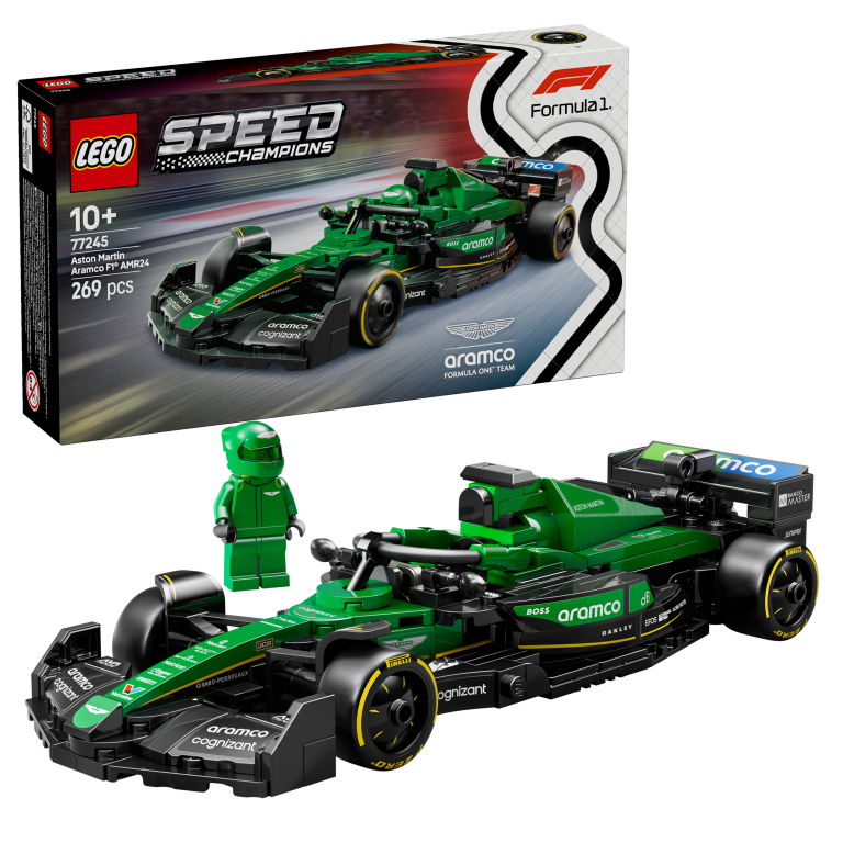 LEGO – Speed Champions – Aston Martin Aramco F1® AMR24 Race Car (77245)