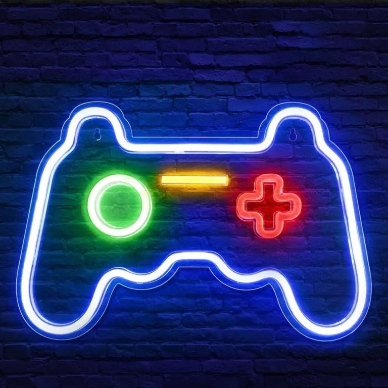 MECHARITE – Controller LED Neon Skilt – Blue