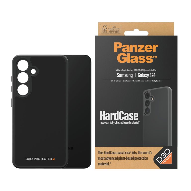 PanzerGlass – Hardcase with D3O Galaxy S24 Black
