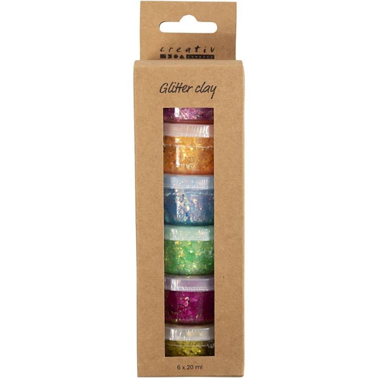 DIY Kit – Glitter Clay 6 pcs. (78746)