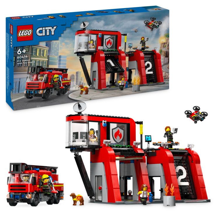 LEGO City – Fire Station with Fire Truck (60414)