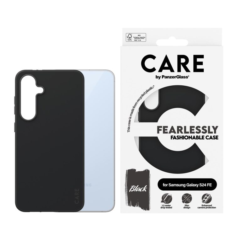 CARE by PanzerGlass – Case – Black – Samsung Galaxy S23 FE
