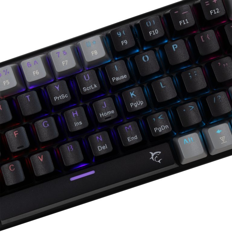 White Shark GK-002111V2  Wakizashi Black-Grey US Red Switches