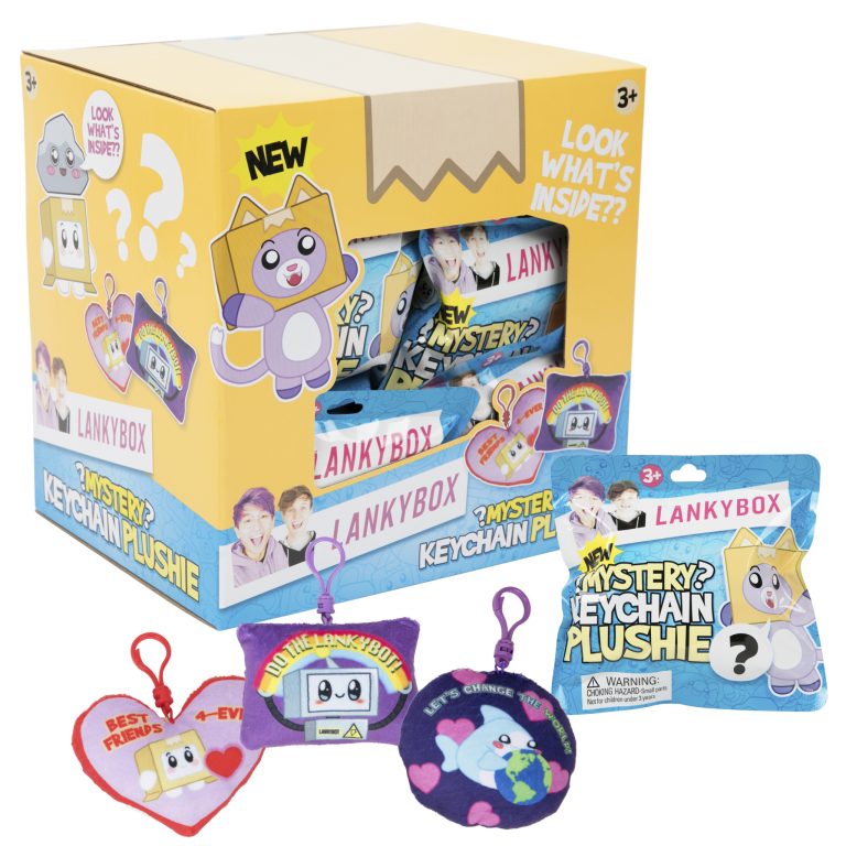 Lankybox – Mystery Clip on Plush Assorted (20132)