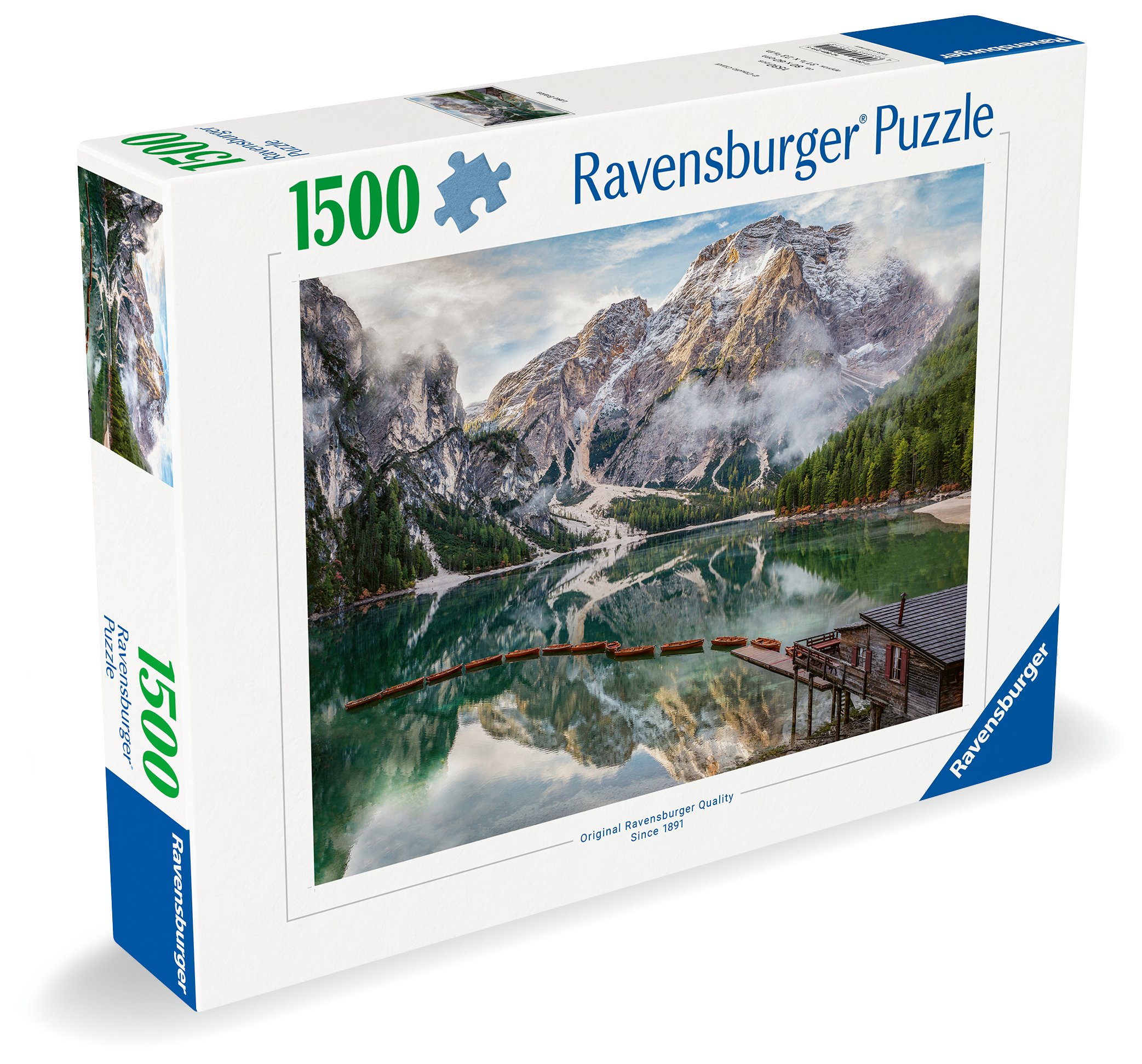 Ravensburger - Puzzle Lake Braies 1500p (12001211)