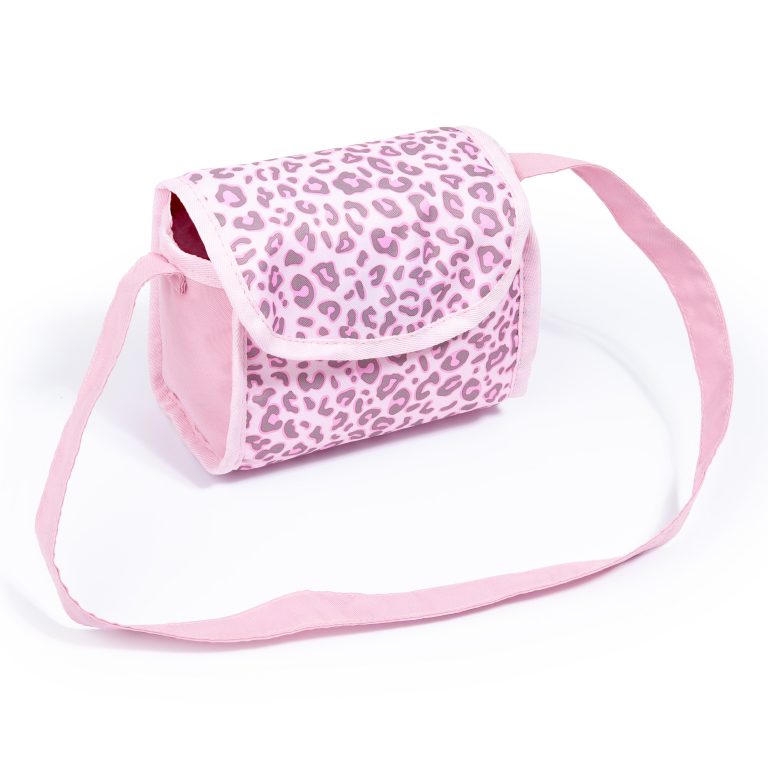Bayer – Dolls Pram Trendy – Pink Leopard Print (13002AA)