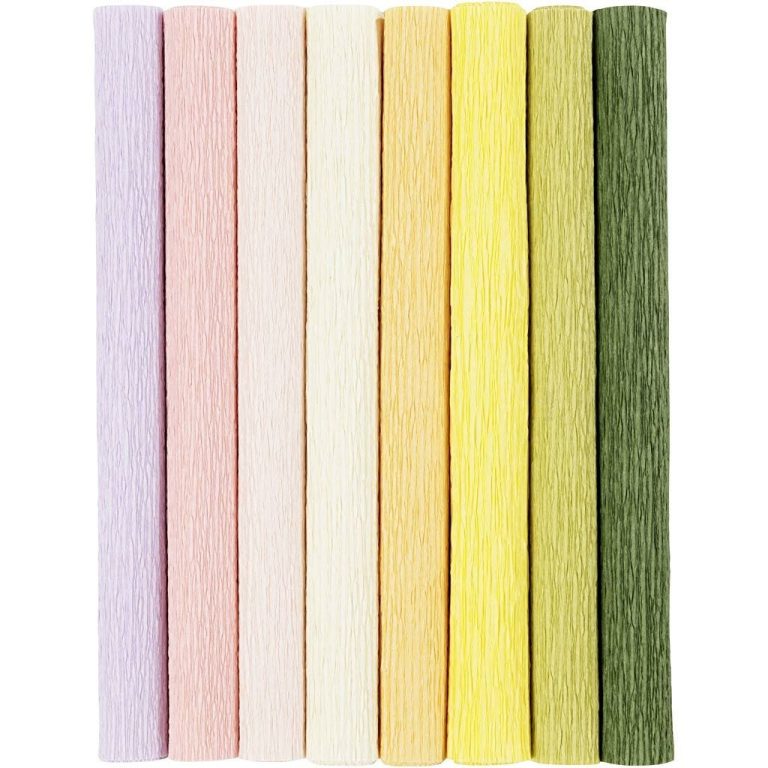 Crepe Paper – Pastel Colours (209001)