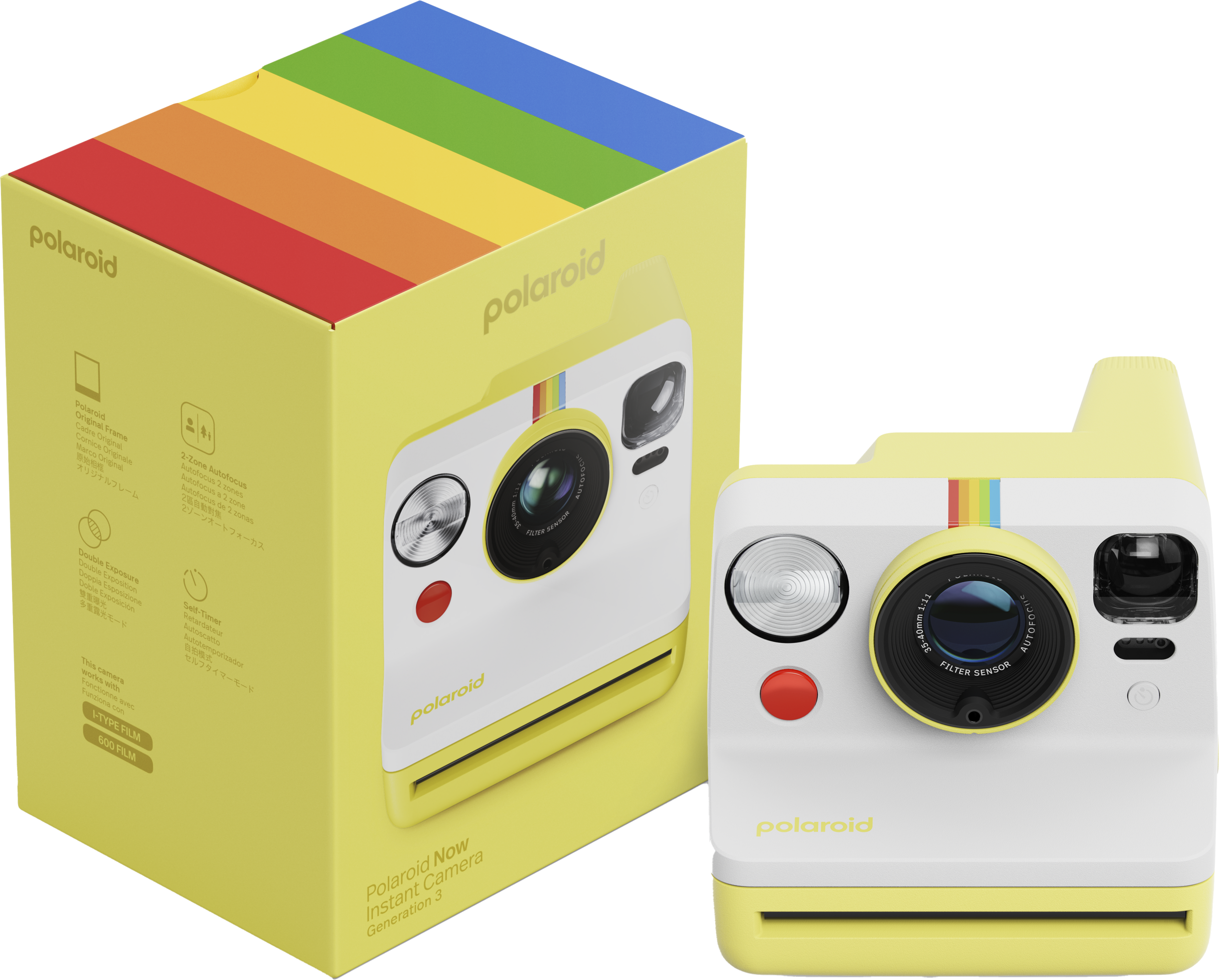 Polaroid - Now Gen 3 Yellow