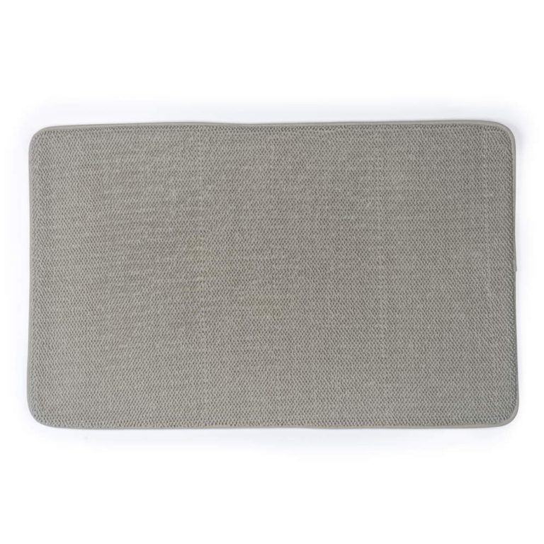 Beldray LA00000099NEU7 Anti-mould Memory Foam Bath Mat 50 x 80 cm, Grey