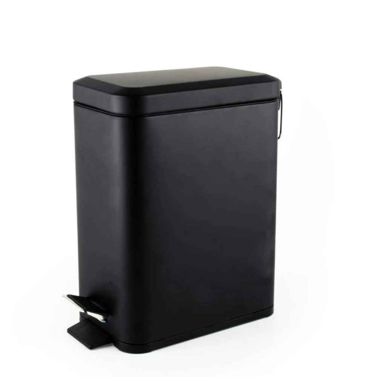 Beldray LA041173BLKPEU7  Slimline Pedal Bin 5 Litre, Black