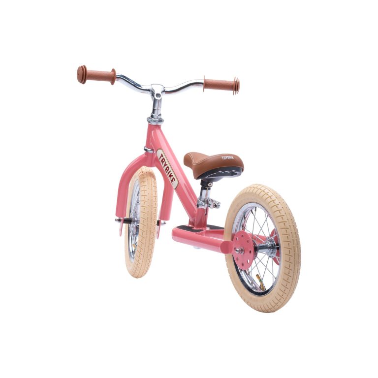 Trybike – 2 wheels steel – Vintage Rose (30TBS-2-PNK-VIN)