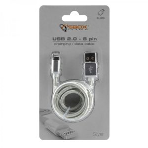Sbox USB 2.0 8 Pin IPH7-S silver