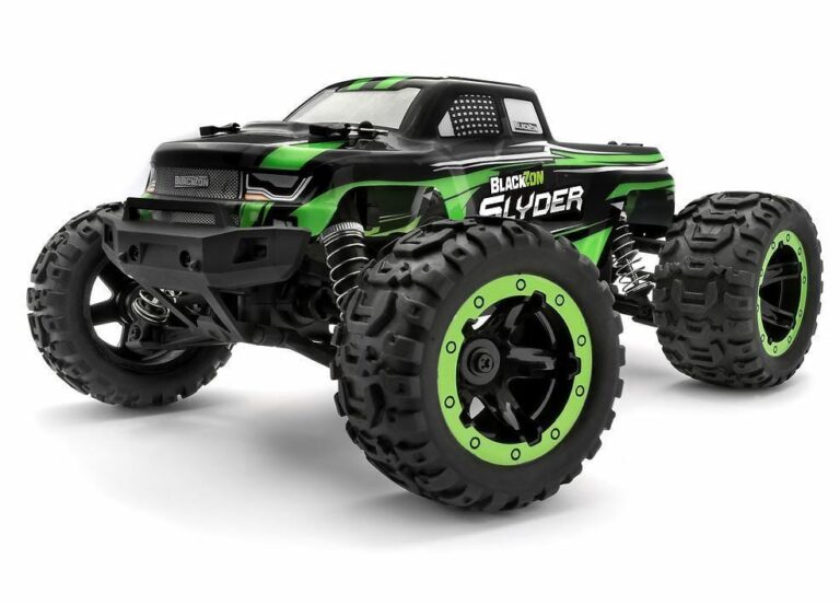 BLACKZON – Slyder MT 1/16 4WD Electric Monster Truck – Green (540100)