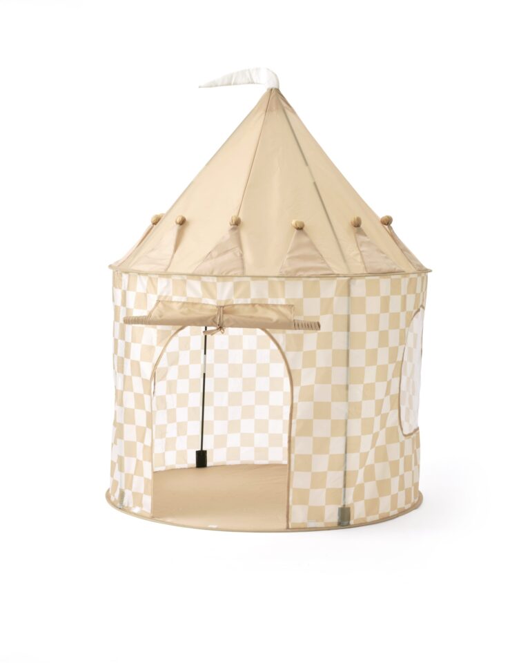 Kids Concept – Star – Play Tent Check Yellow – (1000929)