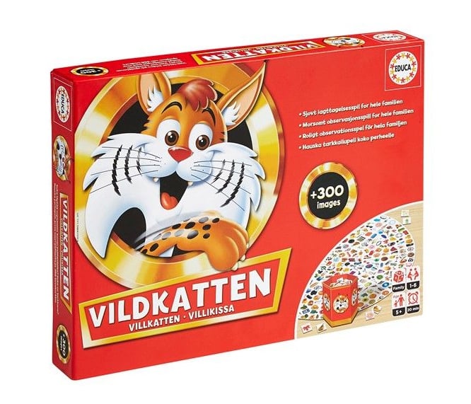 Educa - Vildkatten - 300 (Danish) (016438)